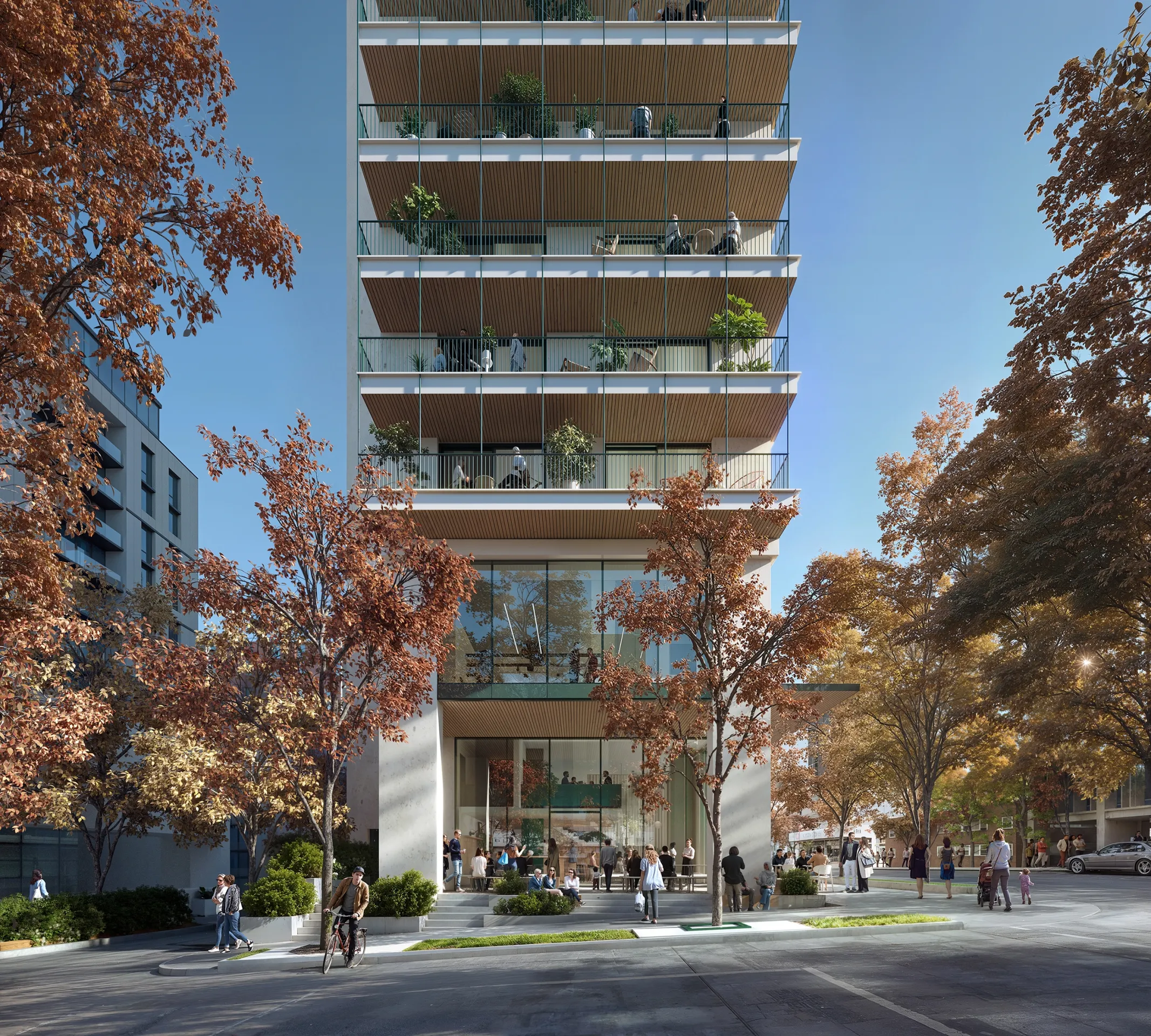 2 Fully activated Public Realm