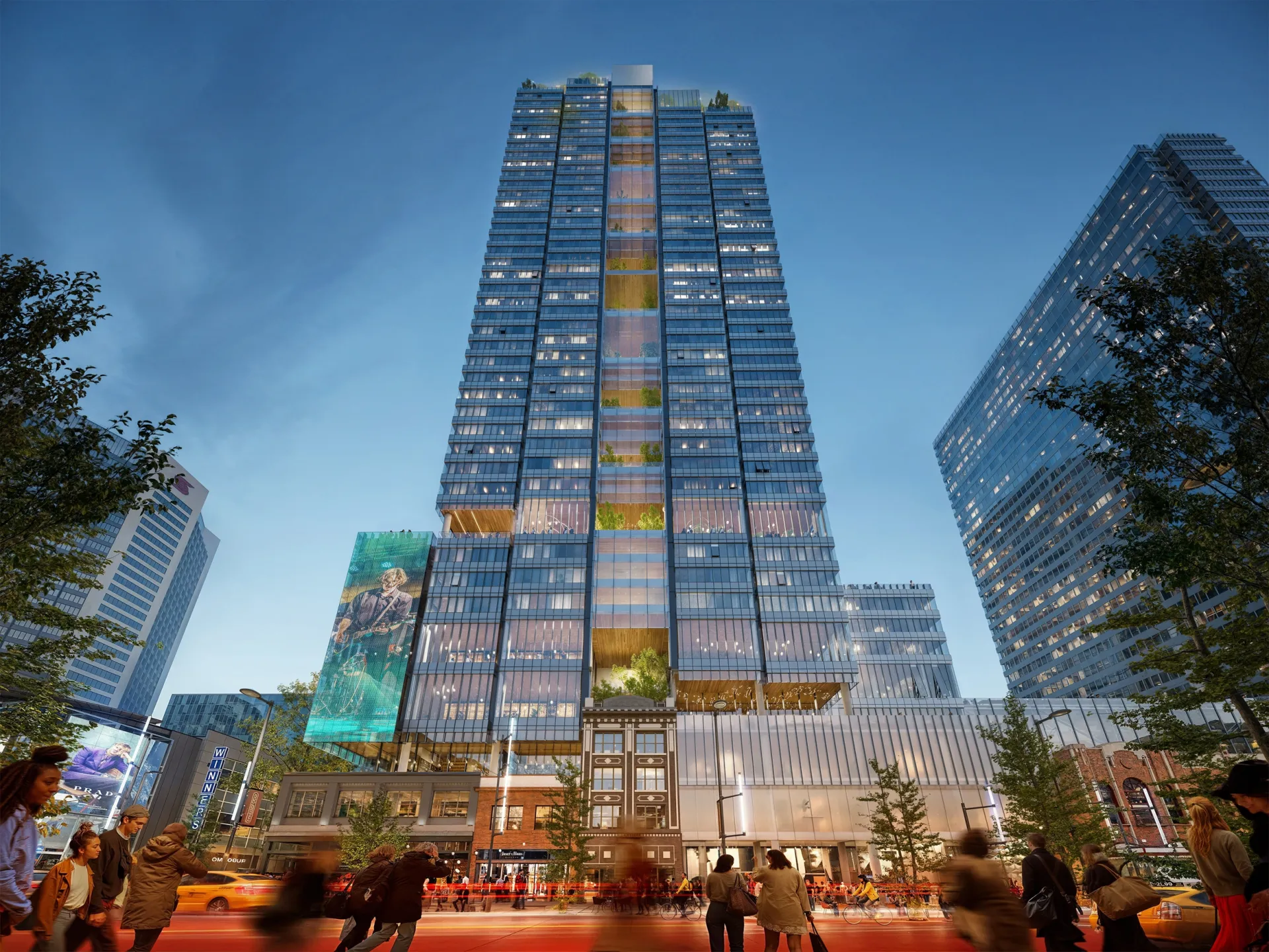 Look up view Service Building update